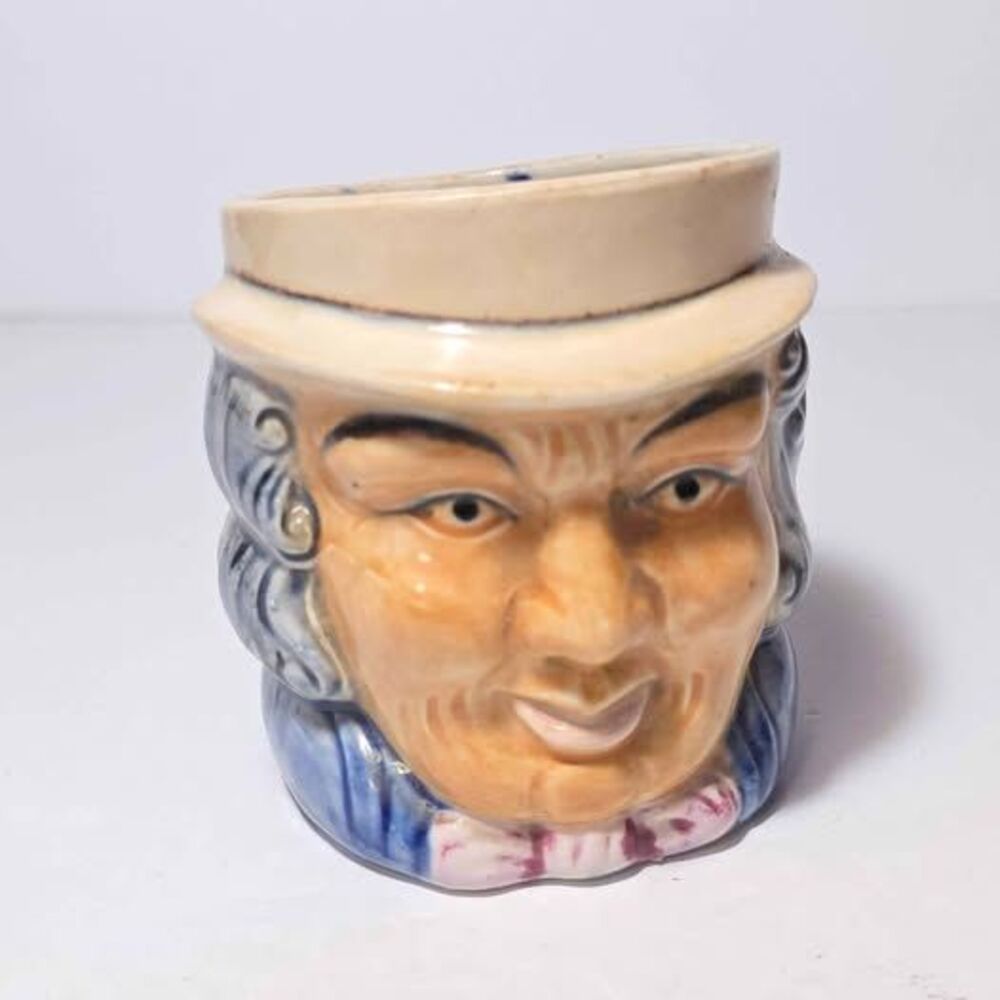 Toby Face Mug Planter Occupied Japan